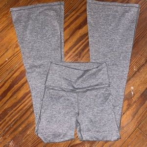 aerie offline fold flair leggings